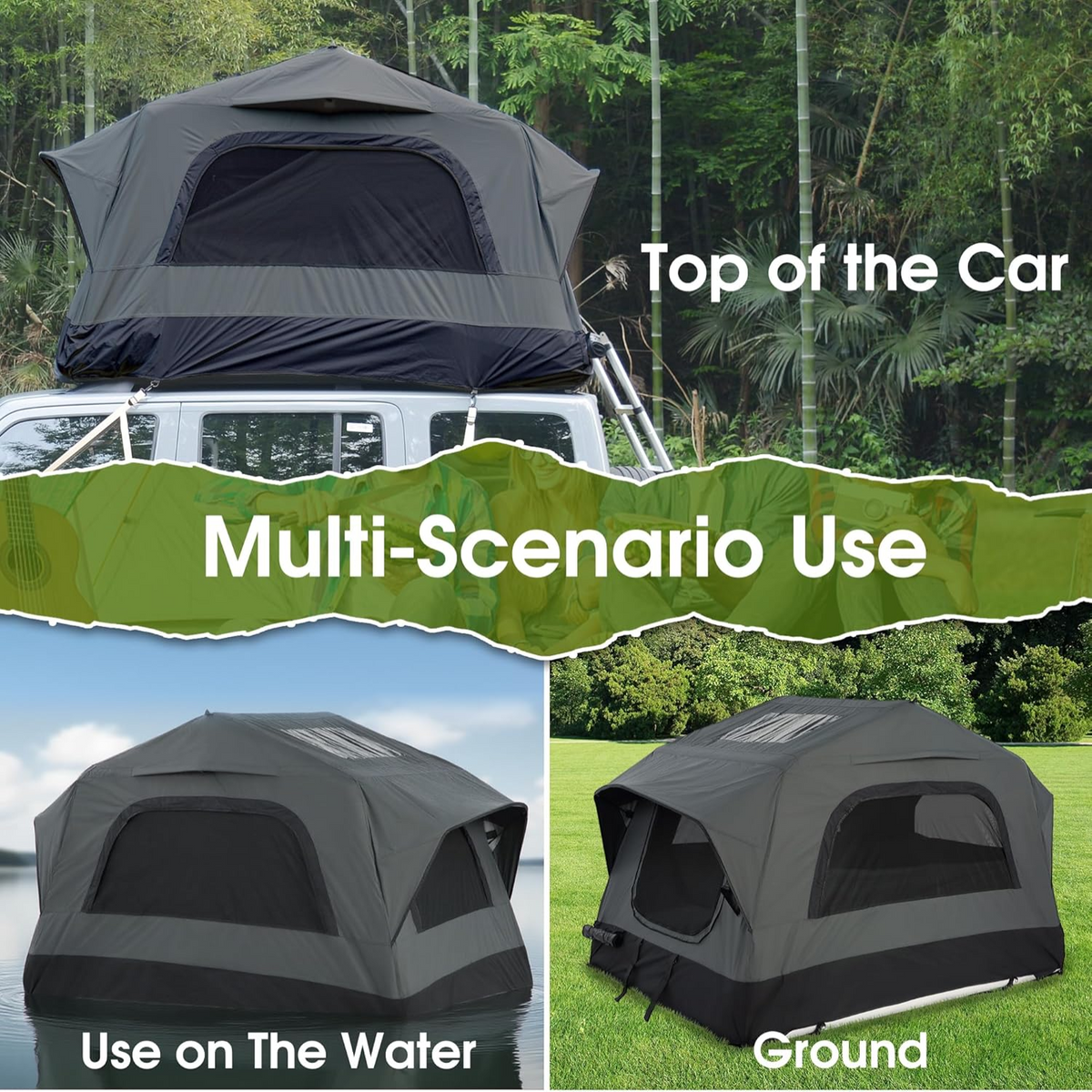 Inflatable Rooftop Tent for Car