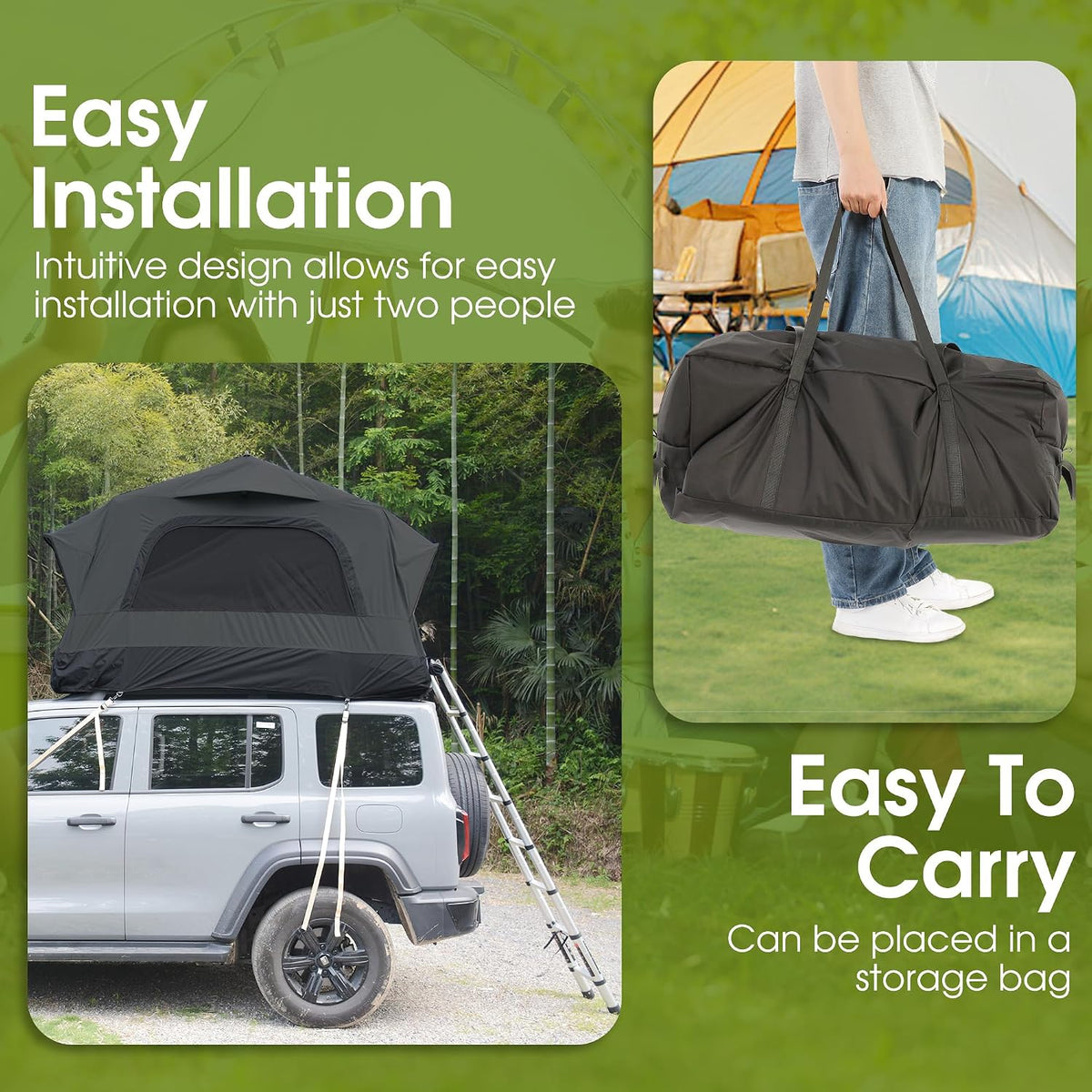Inflatable Rooftop Tent for Car